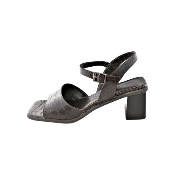 Bandolino Sandals Brown Ankle Straps Open Toe Size 8 1/2 M - Picture 9 of 12